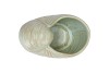 DION GREEN POT SNAIL ASS 19X14X13CM