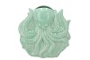 SHELLA GREEN VASE OCTOPUS 17X8X17CM