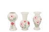 LINDE WHITE VASE ASS 9X9X17CM