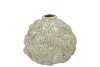 SHELLA LIGHT GREEN VASE SEA 12X12X10CM