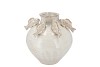 PEARL SEA GREY VASE FISH 23X23X23CM NM