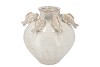 PEARL SEA GREY VASE FISH 25X25X27CM NM