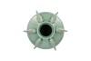 PEARL SEA GREEN VASE FISH 23X23X23CM NM