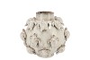 PEARL SEA WHITE VASE TURTLE 29X29X27CM NM