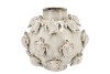 PEARL SEA WHITE VASE TURTLE 32X32X30CM NM
