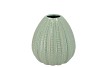 PEARL GREEN VASE 12X12X12CM NM