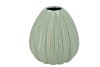 PEARL GREEN VASE 23X23X24CM NM