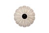 PEARL GREY VASE URCHIN 16X16X10CM NM