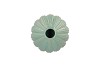 PEARL GREEN VASE URCHIN 10X10X6CM NM
