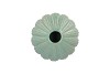 PEARL GREEN VASE URCHIN 16X16X10CM NM