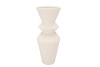 LISBOA WHITE VASE FINISH 20X20X50CM NM