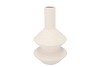 LISBOA WHITE VASE TUBE 21X21X36CM NM