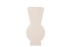 LISBOA WHITE VASE DAZZLE 19X7X38CM NM