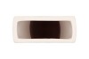 LISBOA WHITE VASE DAZZLE 19X7X38CM NM
