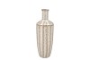 SIFAN WHITE VASE LONG 13X13X37CM NM
