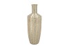 SIFAN GREEN VASE LONG 15X15X41CM NM