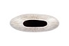 SIFAN WHITE VASE OVAL 32X13X31CM