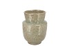 IRON STONE SAND VASE 18X18X22CM
