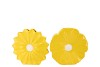 BLOOM YELLOW VASE DAISY ASS 30X9X30CM NM