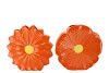 BLOOM ORANGE VASE DAISY ASS 40X11X40CM NM
