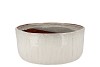 IRON STONE WHITE BOWL ROUND 30X30X13CM