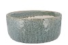 IRON STONE BLUE BOWL ROUND 36X36X15CM