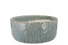 IRON STONE BLUE BOWL ROUND 30X30X13CM