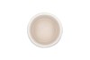 JUNIA WHITE STRUCTURE POT 15X15X12CM