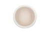 JUNIA WHITE STRUCTURE POT 19X19X15CM