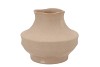 JUNIA BROWN ORGANIC VASE 24X24X20CM NM