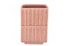 MIRRE OLD PINK CUBE POT 15X15X20CM NM