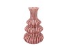 MIRRE OLD PINK BUBBLES VASE 18X18X25CM NM