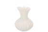 MIRRE WHITE VASE 14X14X18CM NM