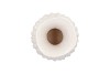 MIRRE WHITE VASE 19X19X23CM NM