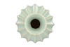 DUNJA PISTACHE VASE 13X13X32CM NM