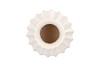 DUNJA WHITE VASE 16X16X20CM NM