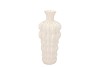 DUNJA WHITE VASE 12X12X25CM NM