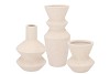 LISBOA WHITE VASE BUBBLE S/3 11X11/11X16/10X24