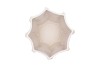 LISBOA WHITE POT WAVE 30X30X26CM