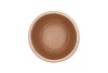 LISBOA CREAM POT EDGE 24X24X23CM NM