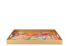 MELAMINE FULL COLOR PLATE RECTANGLE 46X31X4CM