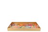 MELAMINE FULL COLOR PLATE RECTANGLE 40X26X4CM