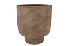 FLORENCE ANTIQUE BRONZE POT ROUND 28X28X31CM