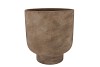 FLORENCE ANTIQUE BRONZE POT ROUND 23X23X26CM