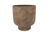 FLORENCE ANTIQUE BRONZE POT ROUND 18X18X21CM