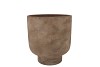 FLORENCE ANTIQUE BRONZE POT ROUND 15X15X17CM