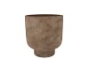 FLORENCE ANTIQUE BRONZE POT ROUND 13X13X15CM