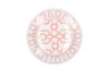 HAILEY PINK PORCELAIN JAR PATTERN 16X21CM