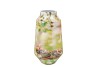 APRIL GREEN VASE BIRD IRON 26X26X26CM NM