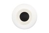 FIORE WHITE VASE TEXTURED IRON 33X33X50CM NM